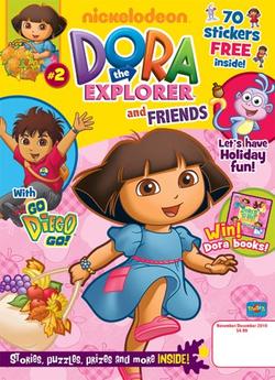 Dora Explorer Magazine Cover