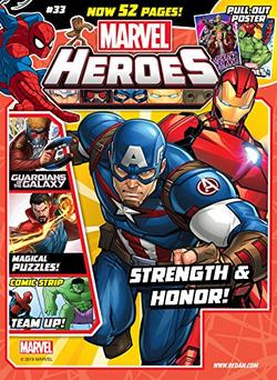 Marvel Heroes Magazine Cover